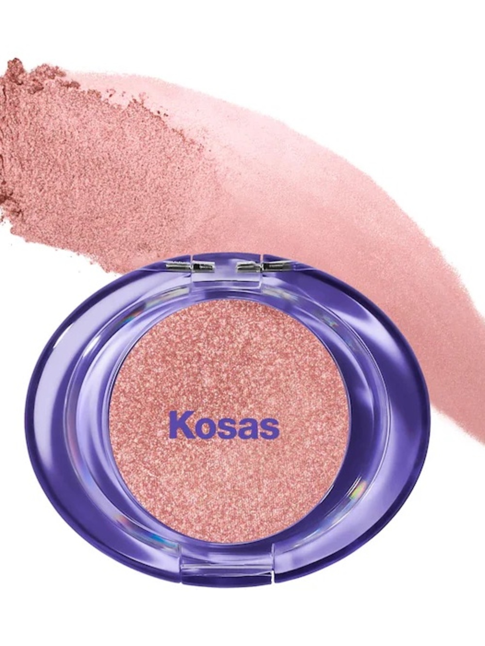 New Kosas Shiny Objects Wet Glisten Highlighter Powder Glimmerose Rose Gold